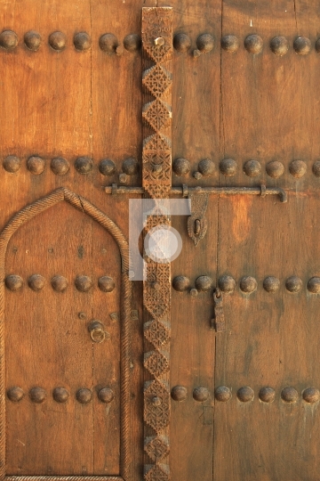Antique door, dubai, united arab emirates