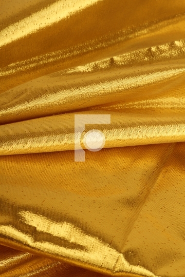 Detail of a golden color fabric