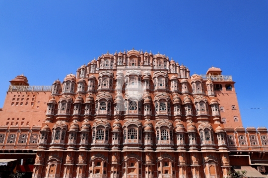 Hawa Mahal, Jaipur, Rajasthan. The main Attraction of the Pink C