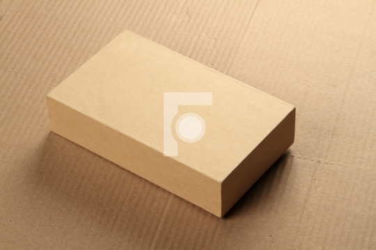 Recycle Card Board Box for Mockup