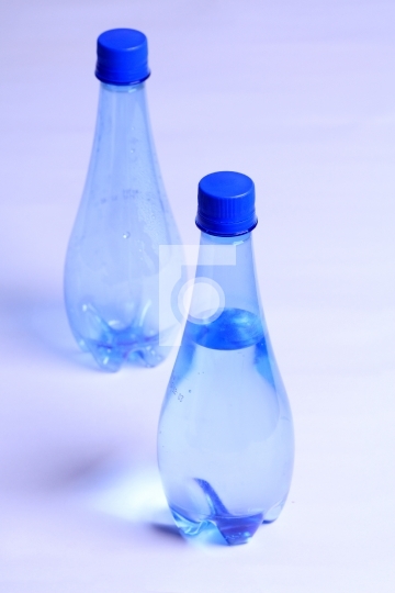 two water bottles