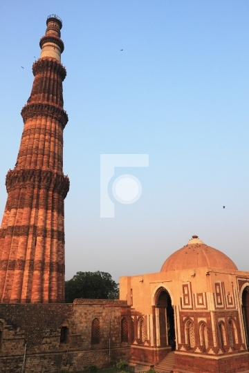 UNESCO Heritage Site - Qutub Minar, New Delhi, India