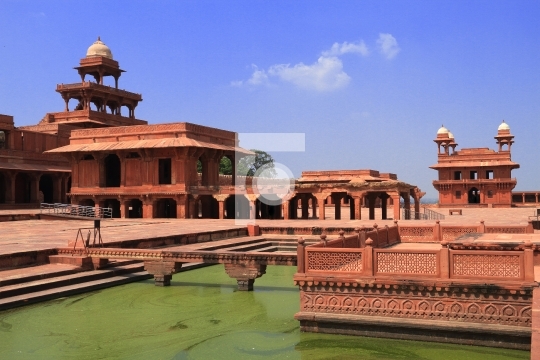 View of Fatehpur Sikri, Agra, Uttar Pradesh, India