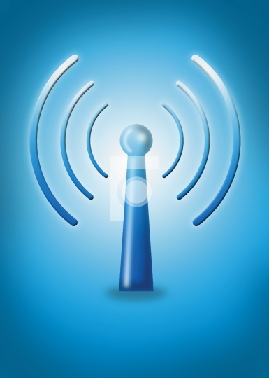 wireless internet symbol 