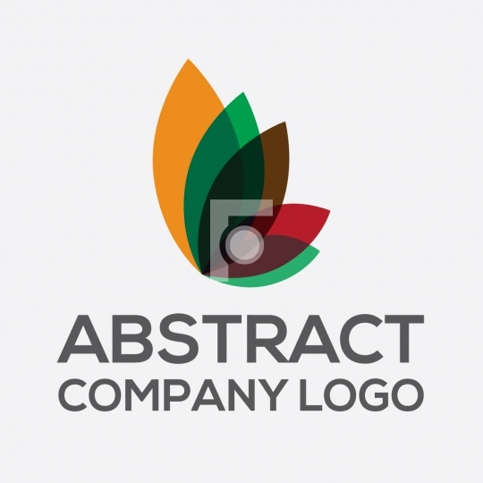 Abstract Butterfly / Flower Company Logo Vector Format
