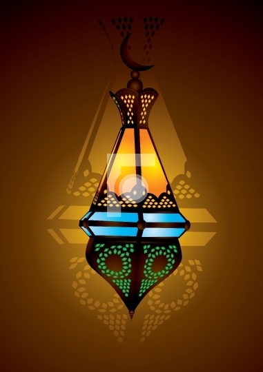 arabic lamp eid