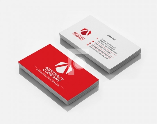 Business Card Free Template - AI and PDF format
