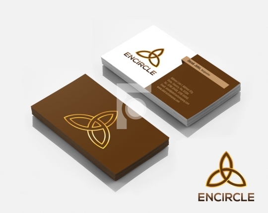 Encircle Free Logo Design & Business Card Template for Startups