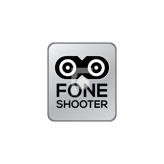 Free Photography Logo Vector Download - Fone Shooter Vector Logo