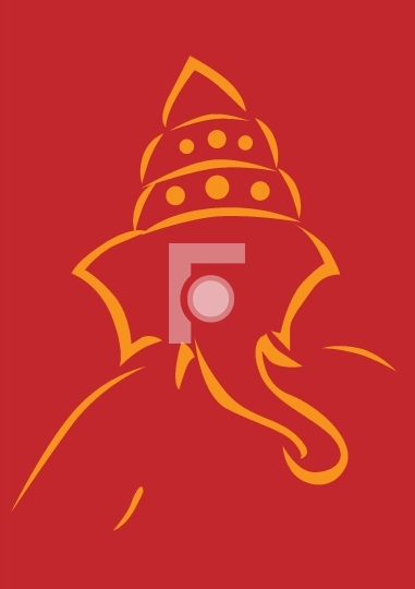Indian Lord Ganesha
