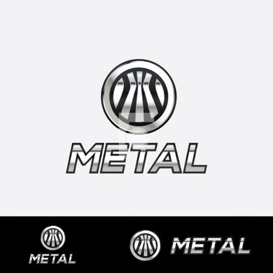 Metal Style Logo - Readymade Company Logo Design Template