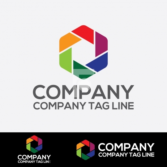 Photography Studio Logo - Readymade Company Logo Design Template