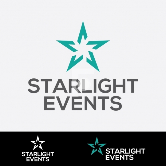 Star Light Events Logo - Readymade Events Company Logo Design Te