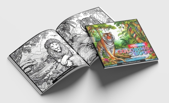 Free Coloring Book (Animals)- Free Download PDF Book